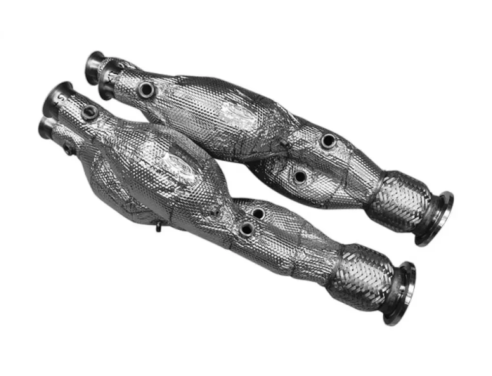 Tubi Style 300 Cells Catalytic Converters Kit Lamborghini Aventador LP770-4 SVJ 2018-2021 - TSLAAVEC18.303.A