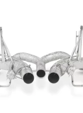 Tubi Style Straight Pipe Exhaust System w/Valve Lamborghini Aventador LP 740-4S 2016+                                     - TSLAAVEC16.001.AT - Image 7