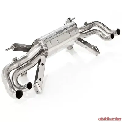 Tubi Style Stainless Steel Muffler w/o Valves Lamborghini Gallardo LP560 2010-2013 - TSLAGALC08.004.AN