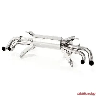 Tubi Style Stainless Steel Muffler w/o Valves Lamborghini Gallardo LP560 2010-2013 - TSLAGALC08.004.AN
