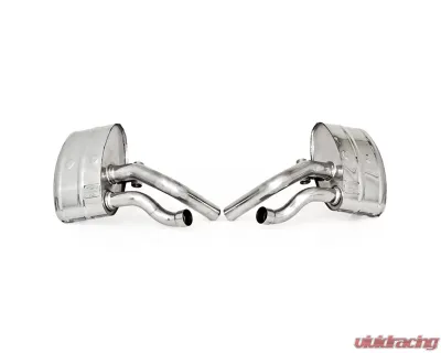 Tubi Style Stainless Steel Exhaust Side Mufflers Kit Porsche Carrera 991 2012-2016 - TSPO991C12.004.A