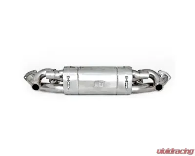 Tubi Style Stainless Steel Central Muffler Exhaust - Street Legal Porsche Carrera 991 2012-2016 - TSPO991C12.030.A