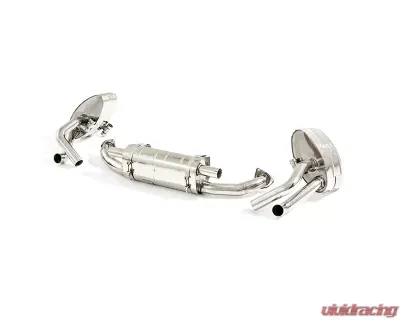 Tubi Style Stainless Steel Side and Center Mufflers w/o Valve Porsche 991.1 Carrera 2012-2016 - TSPO991C12.803.A