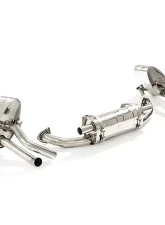 Tubi Style Stainless Steel Side and Center Mufflers w/o Valve Porsche 991.1 Carrera 2012-2016                                     - TSPO991C12.803.A - Image 5