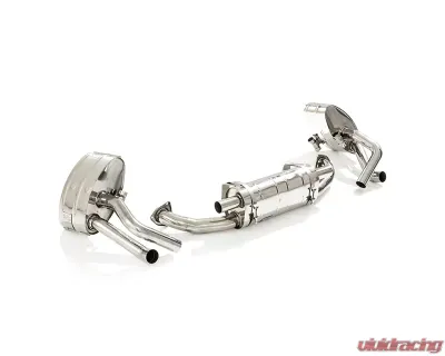 Tubi Style Stainless Steel Side and Center Mufflers w/o Valve Porsche 991.1 Carrera 2012-2016 - TSPO991C12.803.A