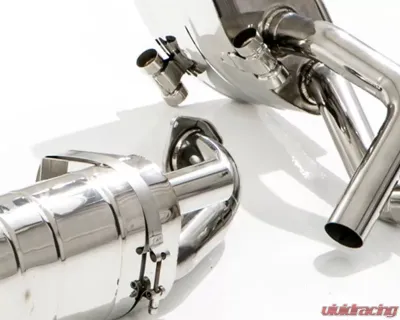 Tubi Style Stainless Steel Side and Center Mufflers w/o Valve Porsche 991.1 Carrera 2012-2016 - TSPO991C12.803.A