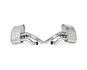 Tubi Style Stainless Steel Exhaust Side Mufflers Kit Porsche Carrera 991 2012-2016