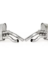 Tubi Style Stainless Steel Exhaust Side Mufflers Kit Porsche Carrera 991 2012-2016                                     - TSPO991C12.804.A - Image 2