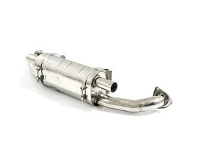 Tubi Style Stainless Steel Central Muffler Exhaust Porsche 991 Carrera 2012-2016
