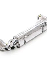 Tubi Style Stainless Steel Street Exhaust System w/Valves Porsche 991 Turbo | Turbo S 2014-2019                                     - TSPO991T13.004.AK - Image 3