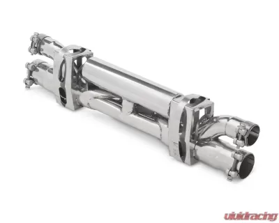 Tubi Style Straight Pipes Exhaust w/Resonator Porsche 997 GT3 | 911 R | 991 GT3 06-19 - TSPO997GT306.000.A