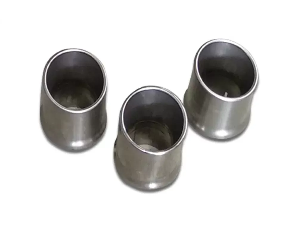 Tubi Style 100MM Brushed End Tip Honda Civic-Type R | Toyota Supra A90 2017-2023 - TSSAT100.023.A