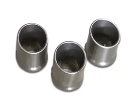 Tubi Style 100MM Brushed End Tip Honda Civic-Type R | Toyota Supra A90 2017-2023