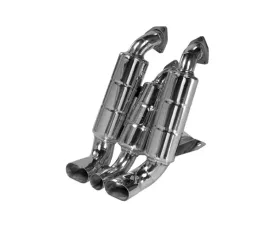 Tubi Style Exhaust System for Models w/Cat Ferrari F40 1987-1993