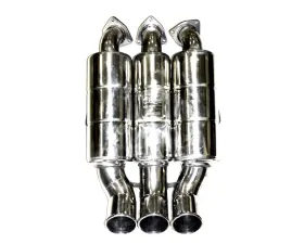 Tubi Style Stainless Steel Race Exhaust System Ferrari F40 87-93
