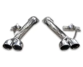 Tubi Style Straight Pipes Exhaust System Ferrari 348 TB/TS 89-93