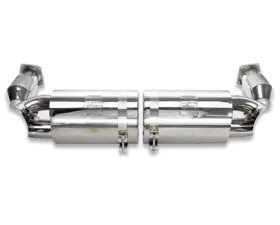 Tubi Style Stainless Steel Exhaust Porsche 996 Turbo & Turbo S 2001-2005