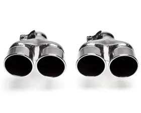 Tubi Style Quad Exhaust Tip Kit Porsche 997 Carrera 05-08