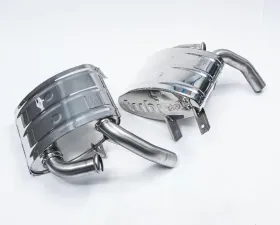 Tubi Style Right and Left Exhaust Porsche 996 Carrera 3.4L 97-01 | 996 Carrera 3.6L 02-04 | Porsche 996 GT3 RS 03-05
