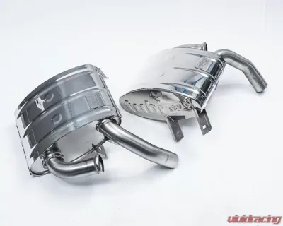 Tubi Style Right and Left Exhaust Porsche 996 Carrera 3.4L 97-01 | 996 Carrera 3.6L 02-04 | Porsche 996 GT3 RS 03-05 - 04079811047