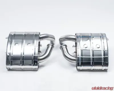 Tubi Style Right and Left Exhaust Porsche 996 Carrera 3.4L 97-01 | 996 Carrera 3.6L 02-04 | Porsche 996 GT3 RS 03-05 - 04079811047