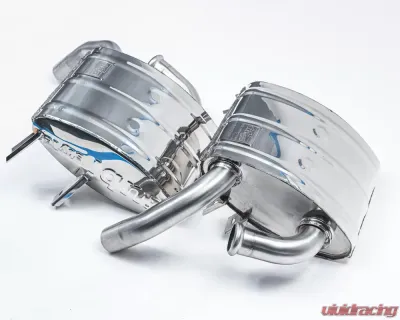 Tubi Style Right and Left Exhaust Porsche 996 Carrera 3.4L 97-01 | 996 Carrera 3.6L 02-04 | Porsche 996 GT3 RS 03-05 - 04079811047