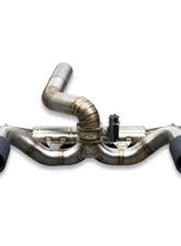 Tubi Style Exhaust System w/OE Electric Valve BMW | Alfa Romeo Stelvio Quadrifolgio 2016-2021                                     - TSBMWM2C16.001.AV - Image 4