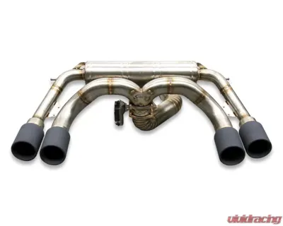 Tubi Style Exhaust System w/OE Electric Valve BMW | Alfa Romeo Stelvio Quadrifolgio 2016-2021 - TSBMWM2C16.001.AV