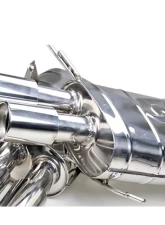 Tubi Style Stainless Steel Muffler w/Titanium Tips BMW M3 E92 08-11                                     - TSBMWM307.003.AT - Image 2