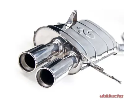 Tubi Style Stainless Steel Muffler w/Titanium Tips BMW M3 E92 08-11 - TSBMWM307.003.AT