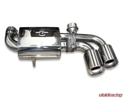 Tubi Style Double Homologated Exhaust w/Valves Ferrari F430 Coupe | Spider 2004-2009 - TSFE430C05.003.AS