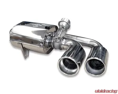 Tubi Style Double Homologated Exhaust w/Valves Ferrari F430 Coupe | Spider 2004-2009 - TSFE430C05.003.AS
