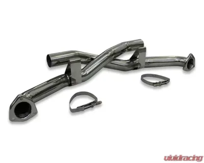 Tubi Style Stainless Steel Central Exhaust with X Pipe Porsche Carrera | S 997.2 2009-2011 - TSPO9972C08.000.AT