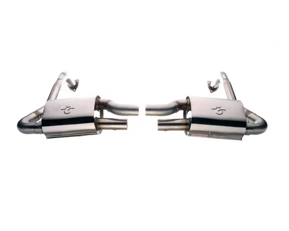 Tubi Style Muffler and Test Pipe Kit Porsche 987 Boxster/Cayman 3.2L | 987 Boxster/Cayman 2.7L | 987 Boxster S/Cayman S 3.4L 2005-2008 - TSPOBOXS05.824.A