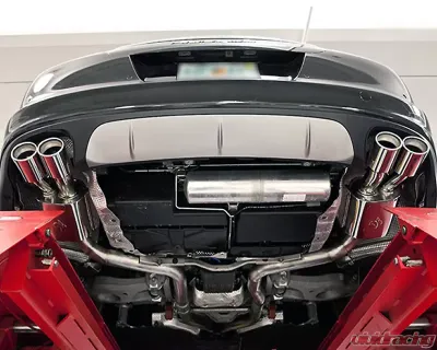 Tubi Style Exhaust System w/Valves Porsche 970 Panamera S 2010-2016 - TSPOPAN09.803.AR
