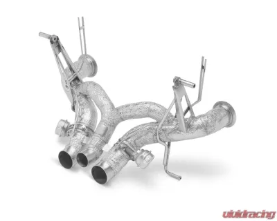 Tubi Style Straight Pipe Exhaust System w/Valve Lamborghini Aventador LP 740-4S 2016+ - TSLAAVEC16.001.AT