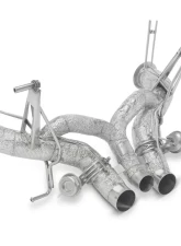 Tubi Style Straight Pipe Exhaust System w/Valve Lamborghini Aventador LP 740-4S 2016+                                     - TSLAAVEC16.001.AT - Image 3