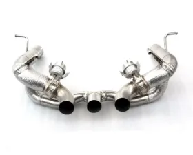 Tubi Style Straight Pipe Exhaust System w/Valves Ferrari 458 Italia | 458 Spider 2010-2015