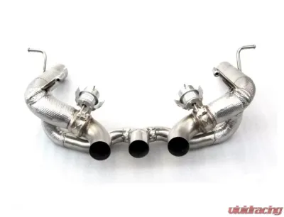 Tubi Style Straight Pipe Exhaust System w/Valves Ferrari 458 Italia | 458 Spider 2010-2015 - TSFE458C09.003.AT