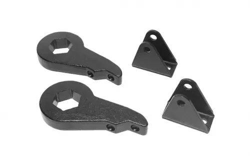 Southern Truck Silverado/Sierra 1.5-2.0 Inch GM Leveling Torsion Bar Keys W/Front Shock Extensions For 01-06 Silverado/Sierra 1500HD, 2500HD 2WD/4WD - 15041