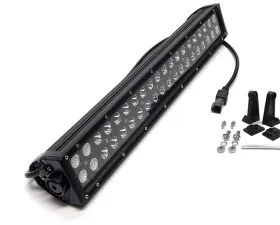 LED Light Bar 20 Inch Double Row Black Out Southern Truck
