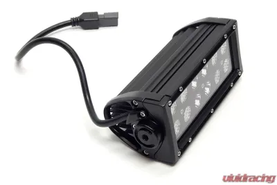 LED Light Bar 7.5 Inch Double Row Black Out Southern Truck - 75075