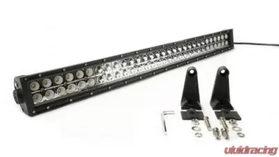 Southern Truck 30.0 Inch Amber/White LED Light Bar Double Row Straight Combo Flood/Beam 72W DT Harness 79904 10,800 Lumens - 77030