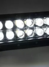 Southern Truck 6.0 Inch Amber/White LED Light Bar Double Row Straight Combo Flood/Beam 72W DT Harness 79904 2,160 Lumens                                     - 77075 - Image 2