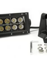 Southern Truck 6.0 Inch Amber/White LED Light Bar Double Row Straight Combo Flood/Beam 72W DT Harness 79904 2,160 Lumens                                     - 77075 - Image 3