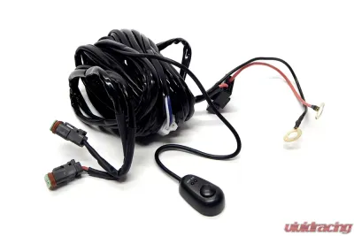 LED Light Bar Wiring Harness/Switch DT Connector Dual Plug Southern Truck - 79903