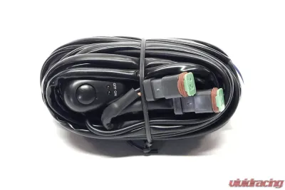 LED Light Bar Wiring Harness/Switch DT Connector Dual Plug Southern Truck - 79903