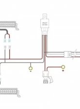 Southern Truck Light Bar Harness Rocker Flip-Switch Dual DT Connector                                     - 79905 - Image 3