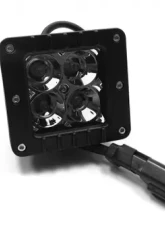 Southern Truck 3.0 X 3.0 Inch 16W Square LED Cube Light Flood Beam 1,440 Lumens Each                                     - 79914 - Image 2