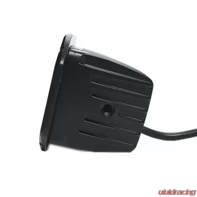 Southern Truck 3.0 Inch Square Flush Mount Cree Flood Beam LED Lights Pair Black Series W/Harness 79903 - 79915K